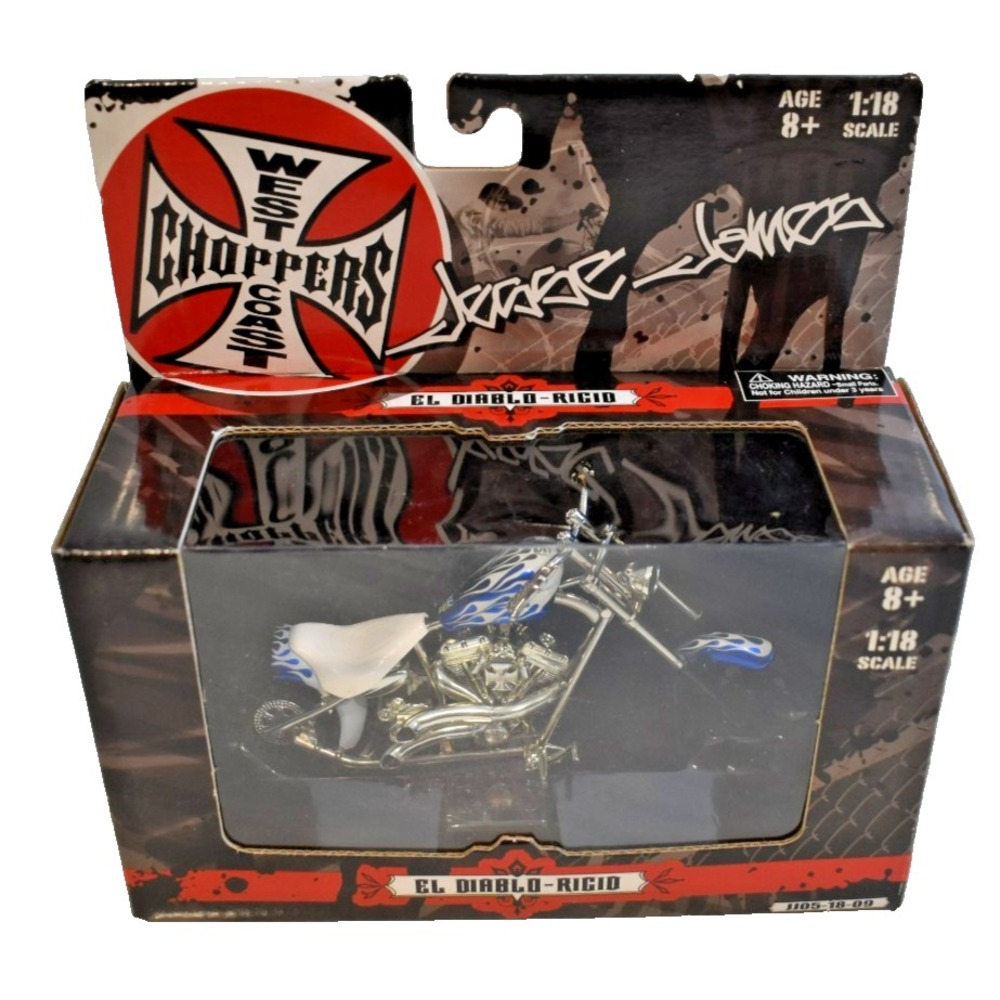 Jesse James West Coast Choppers El Diablo Rigid 1:18 Diecast 2005 71121